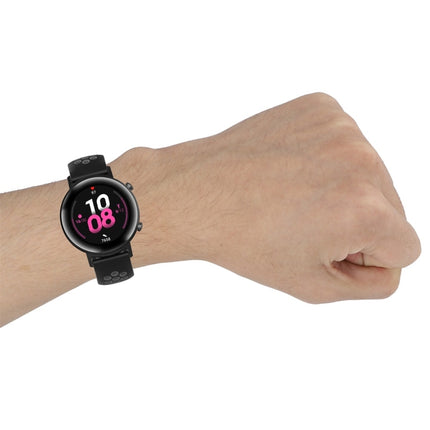 20mm Clasp Two Color Sport Wrist Strap Watchband
