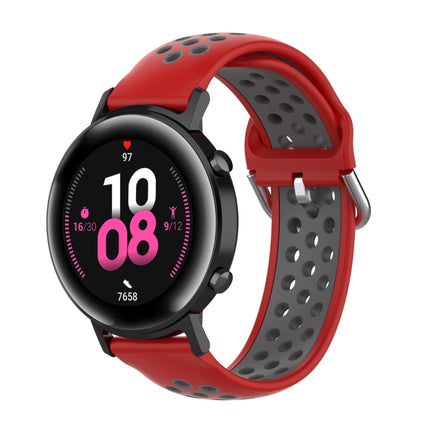 20mm Clasp Two Color Sport Wrist Strap Watchband, For Huawei Watch GT2 42MM, For Galaxy Watch Active2 / Active - DealBuddy