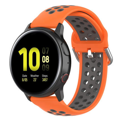 20mm Clasp Two Color Sport Wrist Strap Watchband, For Huawei Watch GT2 42MM, For Galaxy Watch Active2 / Active - DealBuddy