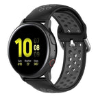 For Galaxy Watch Active2 / Active / Black + Grey