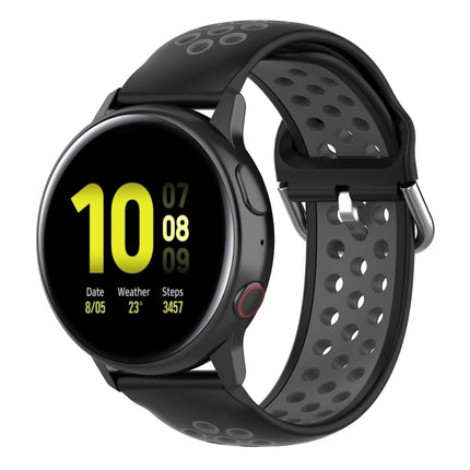20mm Clasp Two Color Sport Wrist Strap Watchband, For Huawei Watch GT2 42MM, For Galaxy Watch Active2 / Active - DealBuddy