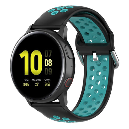20mm Clasp Two Color Sport Wrist Strap Watchband, For Huawei Watch GT2 42MM, For Galaxy Watch Active2 / Active - DealBuddy