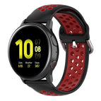 For Galaxy Watch Active2 / Active / Red + Black