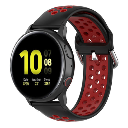 20mm Clasp Two Color Sport Wrist Strap Watchband, For Huawei Watch GT2 42MM, For Galaxy Watch Active2 / Active - DealBuddy