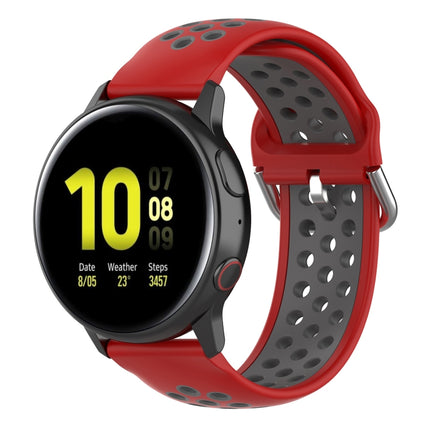 20mm Clasp Two Color Sport Wrist Strap Watchband, For Huawei Watch GT2 42MM, For Galaxy Watch Active2 / Active - DealBuddy