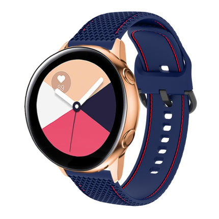 Two-color Stitching Silicone Watch Band, For Samsung Galaxy Watch5 40mm/44mm / Watch5 Pro - DealBuddy