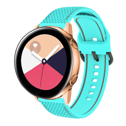Two-color Stitching Silicone Watch Band, For Samsung Galaxy Watch5 40mm/44mm / Watch5 Pro - DealBuddy