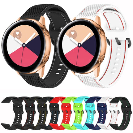 Two-color Stitching Silicone Watch Band, For Samsung Galaxy Watch5 40mm/44mm / Watch5 Pro - DealBuddy