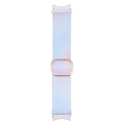 For Samsung Galaxy Watch 5 / Watch 5 Pro / Watch 4 Weave Gradient Color Watch Band