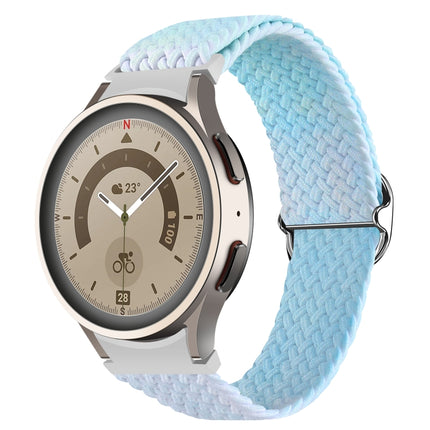 For Samsung Galaxy Watch 5 / Watch 5 Pro / Watch 4 Weave Gradient Color Watch Band - DealBuddy