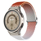 For Samsung Galaxy Watch 5 / Watch 5 Pro / Watch 4 Weave Gradient Color Watch Band - DealBuddy
