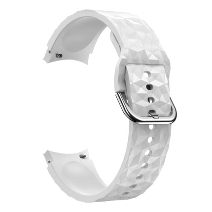 Rhombus Texture Silicone Watch Band, For Samsung Galaxy Watch 5 / Watch 5 Pro - DealBuddy