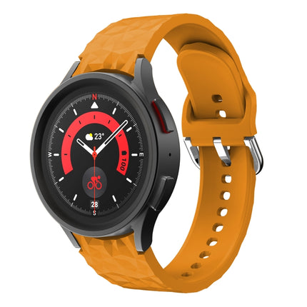 Rhombus Texture Silicone Watch Band, For Samsung Galaxy Watch 5 / Watch 5 Pro - DealBuddy