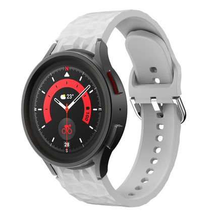 Rhombus Texture Silicone Watch Band, For Samsung Galaxy Watch 5 / Watch 5 Pro - DealBuddy