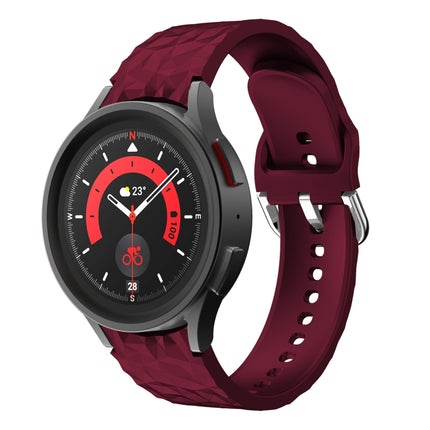 Rhombus Texture Silicone Watch Band, For Samsung Galaxy Watch 5 / Watch 5 Pro - DealBuddy