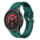 Rhombus Texture Silicone Watch Band, For Samsung Galaxy Watch 5 / Watch 5 Pro - DealBuddy