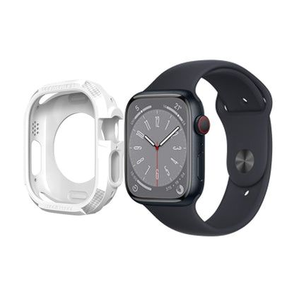 Carbon Fiber Shockproof Case For Apple Watch, Series 9 / 8 / 7 45mm - DealBuddy