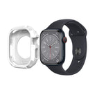 Carbon Fiber Shockproof Case For Apple Watch, Series 9 / 8 / 7 45mm - DealBuddy