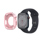 Carbon Fiber Shockproof Case For Apple Watch, Series 9 / 8 / 7 45mm - DealBuddy