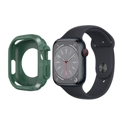 Carbon Fiber Shockproof Case For Apple Watch, Series 9 / 8 / 7 45mm - DealBuddy