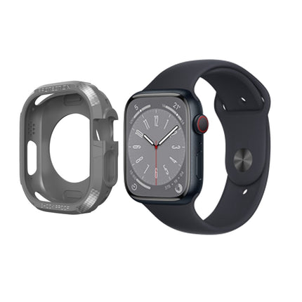Carbon Fiber Shockproof Case For Apple Watch, Series 9 / 8 / 7 45mm - DealBuddy