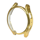Electroplating Hollow Half-pack TPU Protective Case, For Samsung Galaxy Watch5 Pro 45mm - DealBuddy