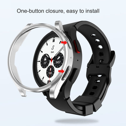 Electroplating Hollow Half-pack TPU Protective Case, For Samsung Galaxy Watch5 Pro 45mm - DealBuddy