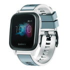 Plain Weave Two-color Silicone Watch Band, For Samsung Galaxy Watch 5 40mm / 44mm - DealBuddy