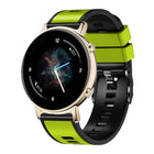 Plain Weave Two-color Silicone Watch Band, For Samsung Galaxy Watch 5 40mm / 44mm - DealBuddy