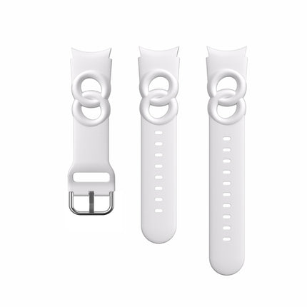 Hollowed Double Loop Silicone Watch Band, For Samsung Galaxy Watch 5 40mm / 44mm - DealBuddy
