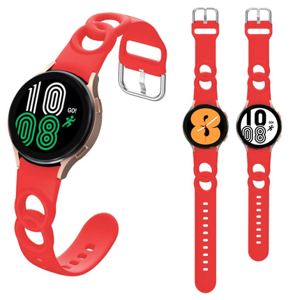 Hollowed Double Loop Silicone Watch Band, For Samsung Galaxy Watch 5 40mm / 44mm - DealBuddy