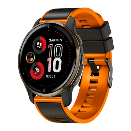 Plain Weave Two-color Silicone Watch Band, For Samsung Galaxy Watch 5 Pro 45mm - DealBuddy