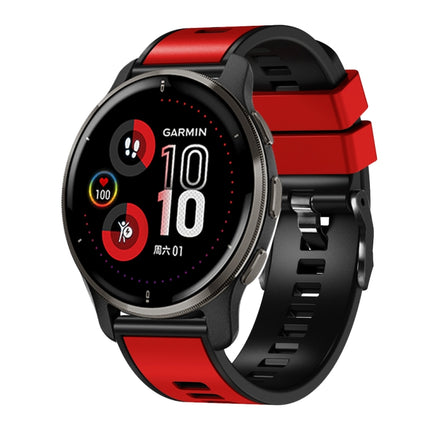 Plain Weave Two-color Silicone Watch Band