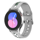 Vertical Grain Printing Silicone Watch Band