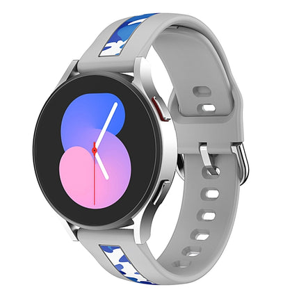 Vertical Grain Printing Silicone Watch Band, For Samsung Galaxy Watch 5 40mm / 44mm, For Samsung Galaxy Watch 5 Pro 45mm - DealBuddy