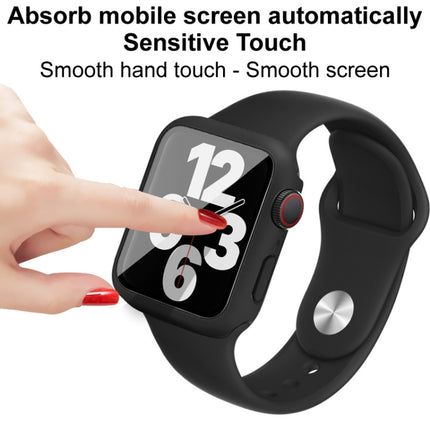 imak Silicone Watch Band PC Frame with Tempered Glass Film, For Apple Watch SE 2022 40mm, For Apple Watch SE 2022 44mm - DealBuddy
