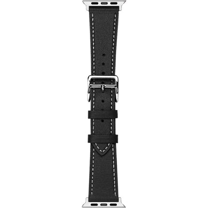 imak PG1 Series Leather Watch Band, For Apple Watch Series 4/5/6/SE 1/2/3 40mm, For Apple Watch Series 4/5/6/SE 1/2/3 44mm, For Apple Watch Series 8 41mm, For Apple Watch Series 8 45mm - DealBuddy