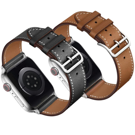 imak PG1 Series Leather Watch Band, For Apple Watch Series 4/5/6/SE 1/2/3 40mm, For Apple Watch Series 4/5/6/SE 1/2/3 44mm, For Apple Watch Series 8 41mm, For Apple Watch Series 8 45mm - DealBuddy