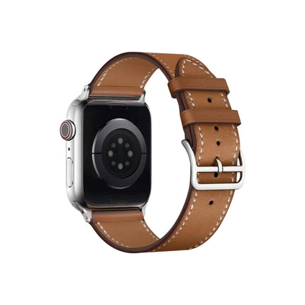 imak PG1 Series Leather Watch Band, For Apple Watch Series 4/5/6/SE 1/2/3 40mm, For Apple Watch Series 4/5/6/SE 1/2/3 44mm, For Apple Watch Series 8 41mm, For Apple Watch Series 8 45mm - DealBuddy