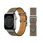Microporous Leather Strap, For Apple Watch Ultra 49mm / Series 8&7 45mm / SE 2&6&SE&5&4 44mm / 3&2&1 42mm, For Apple Watch Series 8&7 41mm / SE 2&6&SE&5&4 40mm / 3&2&1 38mm - DealBuddy