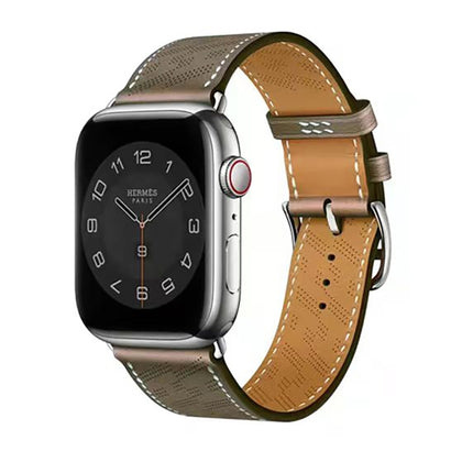 Microporous Leather Strap, For Apple Watch Ultra 49mm / Series 8&7 45mm / SE 2&6&SE&5&4 44mm / 3&2&1 42mm, For Apple Watch Series 8&7 41mm / SE 2&6&SE&5&4 40mm / 3&2&1 38mm - DealBuddy