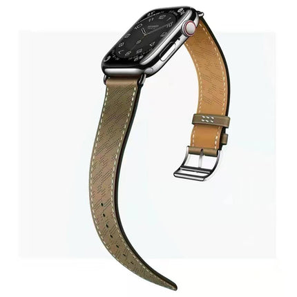 Microporous Leather Strap, For Apple Watch Ultra 49mm / Series 8&7 45mm / SE 2&6&SE&5&4 44mm / 3&2&1 42mm, For Apple Watch Series 8&7 41mm / SE 2&6&SE&5&4 40mm / 3&2&1 38mm - DealBuddy