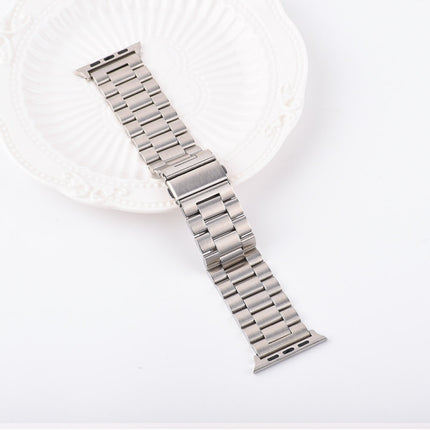 Strains Metal Watch Band, For Apple Watch Ultra 49mm / Series 8&7 45mm / SE 2&6&SE&5&4 44mm / 3&2&1 42mm, For Apple Watch Series 8&7 41mm / SE 2&6&SE&5&4 40mm / 3&2&1 38mm - DealBuddy
