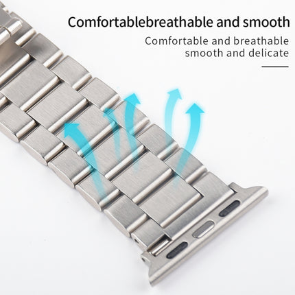 Strains Metal Watch Band, For Apple Watch Ultra 49mm / Series 8&7 45mm / SE 2&6&SE&5&4 44mm / 3&2&1 42mm, For Apple Watch Series 8&7 41mm / SE 2&6&SE&5&4 40mm / 3&2&1 38mm - DealBuddy