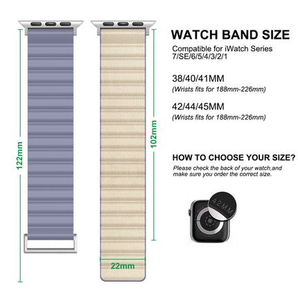 TPU Magnetic Watch Band, For Apple Watch Ultra 49mm / Series 8&7 45mm / SE 2&6&SE&5&4 44mm / 3&2&1 42mm, For Apple Watch Series 8&7 41mm / SE 2&6&SE&5&4 40mm / 3&2&1 38mm - DealBuddy