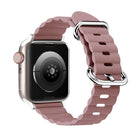 Ocean Style Leather Watch Strap, For Apple Watch Ultra 49mm / Series 8&7 45mm / SE 2&6&SE&5&4 44mm / 3&2&1 42mm, For Apple Watch Ultra 49mm / Series 8&7 45mm /, For Apple Watch Series 8&7 41mm / SE 2&6&SE&5&4 40mm / 3&2&1 38mm - DealBuddy