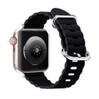 Ocean Style Leather Watch Strap, For Apple Watch Ultra 49mm / Series 8&7 45mm / SE 2&6&SE&5&4 44mm / 3&2&1 42mm, For Apple Watch Ultra 49mm / Series 8&7 45mm /, For Apple Watch Series 8&7 41mm / SE 2&6&SE&5&4 40mm / 3&2&1 38mm - DealBuddy