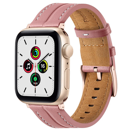 Fluted Leather Strap, For Apple Watch Ultra 49mm / Series 8&7 45mm / SE 2&6&SE&5&4 44mm / 3&2&1 42mm, For Apple Watch Ultra 49mm / Series 8&7 45mm /, For Apple Watch Series 8&7 41mm / SE 2&6&SE&5&4 40mm / 3&2&1 38mm - DealBuddy