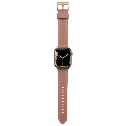 Fluted Leather Strap, For Apple Watch Ultra 49mm / Series 8&7 45mm / SE 2&6&SE&5&4 44mm / 3&2&1 42mm, For Apple Watch Ultra 49mm / Series 8&7 45mm /, For Apple Watch Series 8&7 41mm / SE 2&6&SE&5&4 40mm / 3&2&1 38mm - DealBuddy