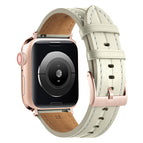 For Apple Watch Ultra 49mm / Series 8&7 45mm / SE 2&6&SE&5&4 44mm / 3&2&1 42mm / Off White